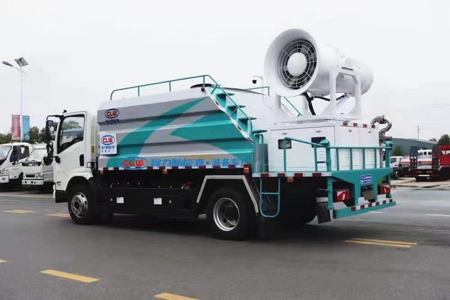 福田纯电动10吨抑尘车-雾炮车-福田纯电动10吨抑尘车厂家直销