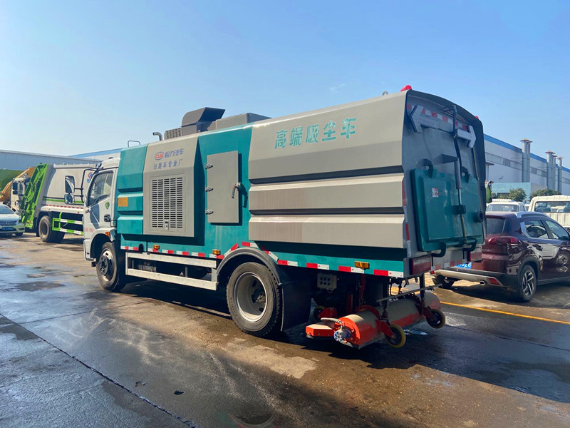 东风8立方吸尘车-吸尘车生产厂家-程力道路吸尘车生产厂家